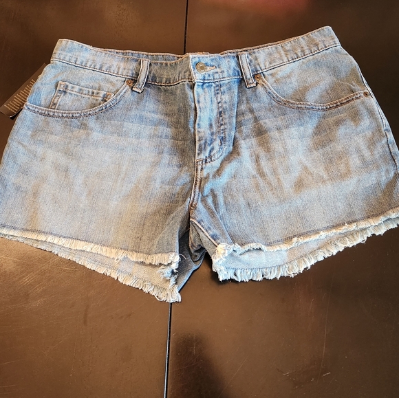 Victoria's Secret Pants - Victoria's Secret (via London Fog) jean shorts